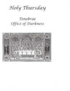 thumbnail of Scan Thursday Tenebrae